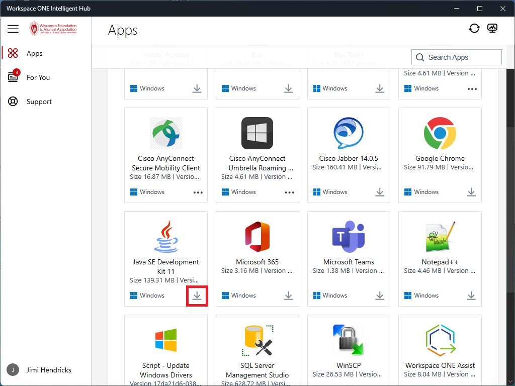 Install Java from Workspace One2.png