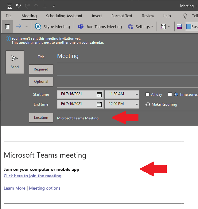 Changing a Teams Meeting to Zoom – Help Center